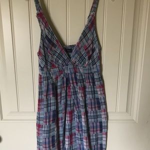 100% cotton Red, white, and blue sundress